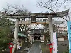  湊八幡神社の鳥居