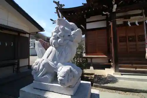 明石弁天厳島神社の狛犬