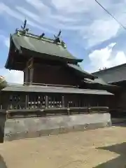 阿羅波比神社の本殿