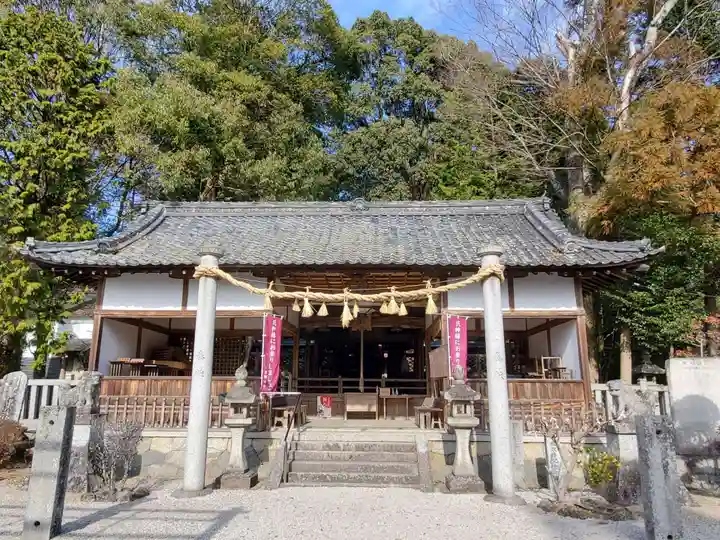 波多岐神社の本殿・本堂
