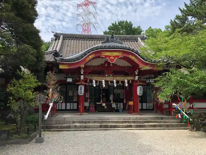 市原稲荷神社の本殿・本堂