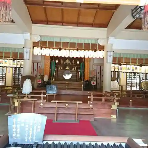 大阪護國神社の本殿・本堂