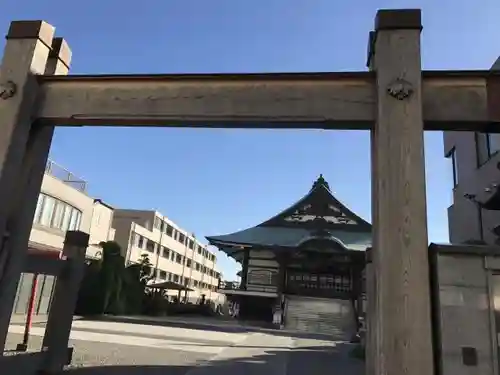 長善寺の山門・神門