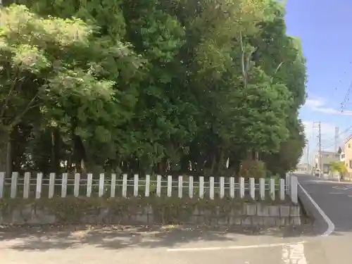 月之宮社の自然