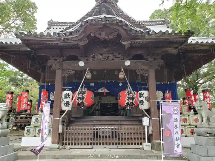 福島八幡宮の本殿・本堂