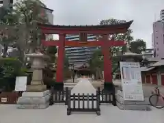 蒲田八幡神社の鳥居