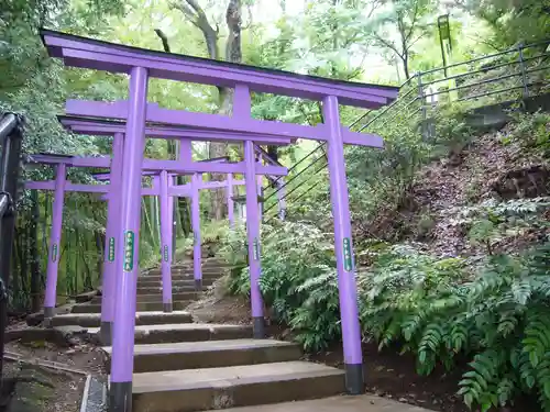 足利織姫神社の鳥居