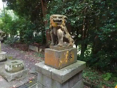 姉埼神社の狛犬