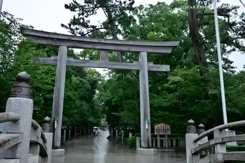 寒川神社の鳥居