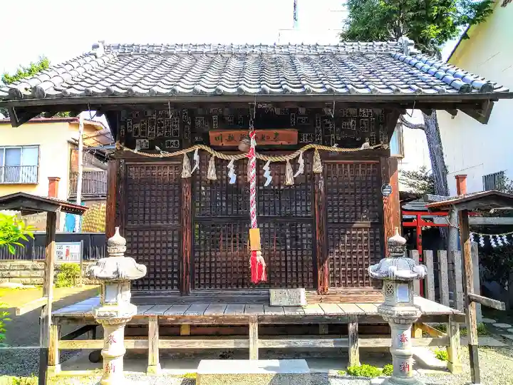 薬師神社の本殿・本堂