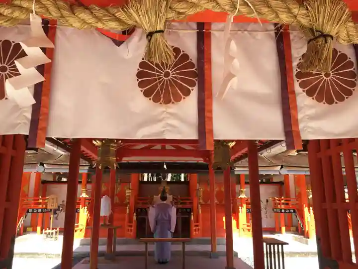 大原野神社の本殿・本堂