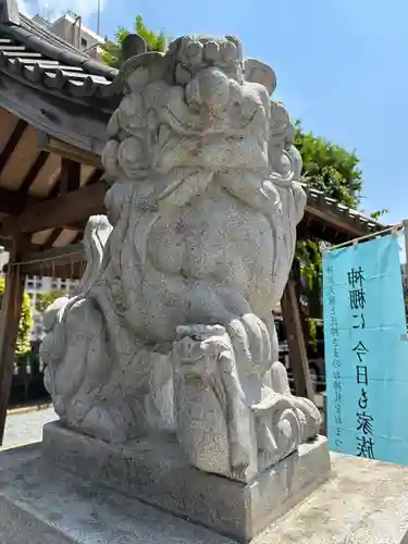 柏神社の狛犬