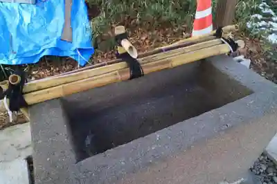 鹿島神社の手水舎