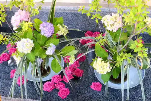 三津厳島神社の手水舎