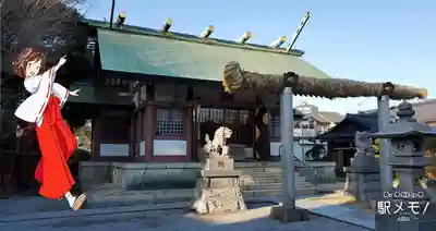奥戸天祖神社の本殿・本堂