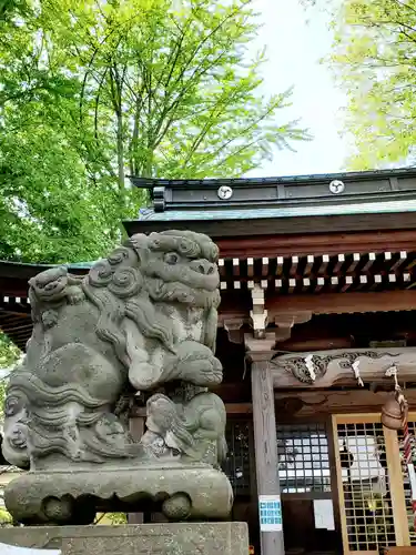 熊野福藏神社の狛犬