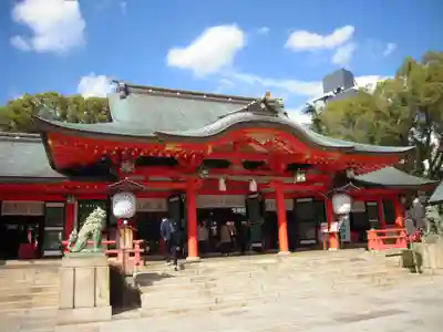 生田神社の本殿・本堂