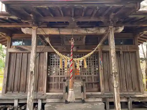 石手堰神社の本殿