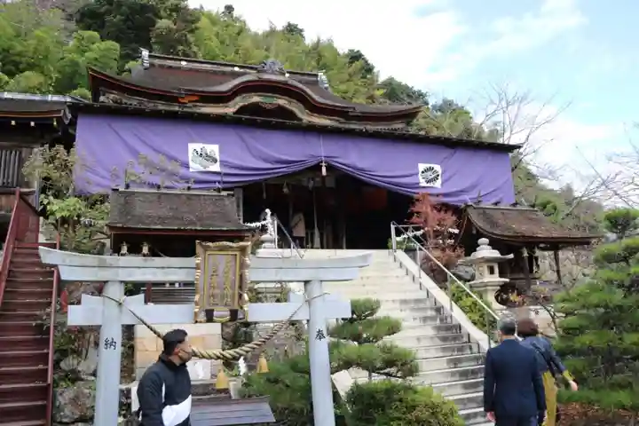 竹生島神社(都久夫須麻神社)の本殿・本堂