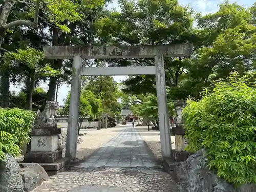 久居八幡宮（野邊野神社）の鳥居