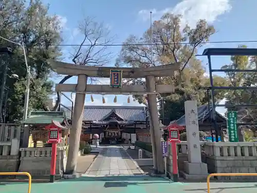 大津神社の鳥居