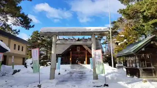 富良野神社の鳥居