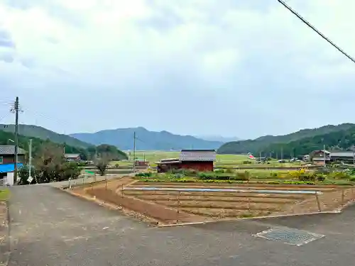 阿奈志神社の周辺