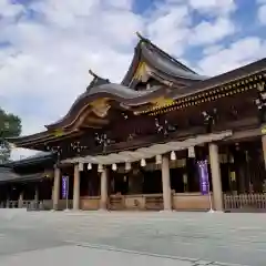 寒川神社の本殿