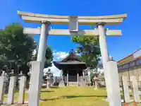 八王子社の鳥居