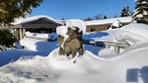 美瑛神社の狛犬