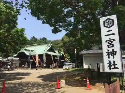 下総国三山　二宮神社の本殿・本堂