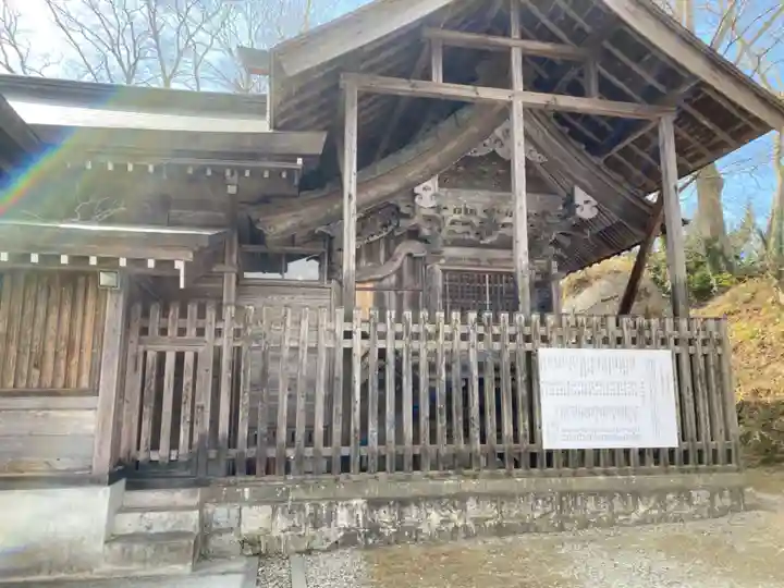 石都々古和気神社の本殿・本堂