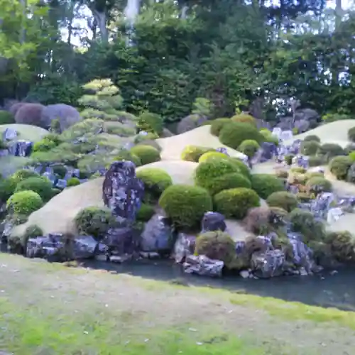 龍潭寺の庭園