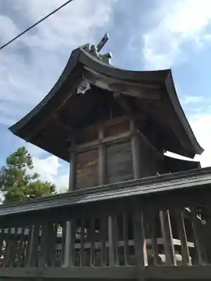 阿羅波比神社の本殿・本堂