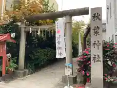 秋葉神社の鳥居