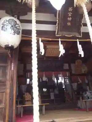 西宮神社の本殿・本堂