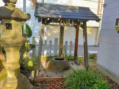 澤下神社の手水舎