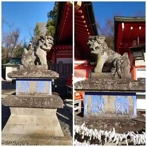 深志神社の狛犬