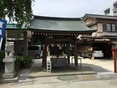 川越八幡宮の手水舎