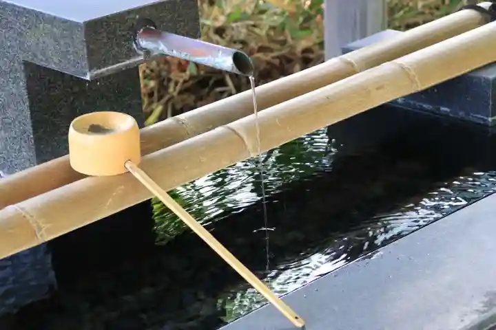 萬寿神社の手水舎