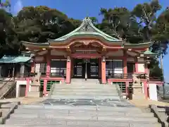 由良湊神社の本殿