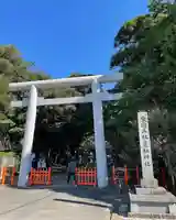 息栖神社の鳥居