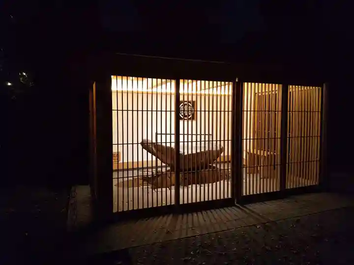 星川杉山神社の手水舎