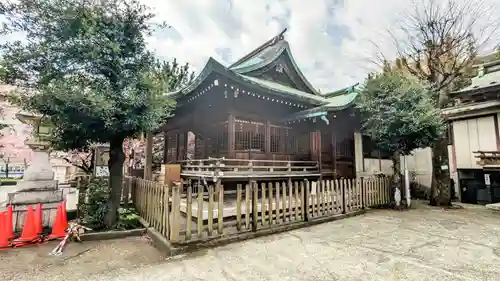 新宿下落合氷川神社の本殿・本堂