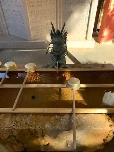 安倍晴明神社（阿倍王子神社境外末社）の手水舎