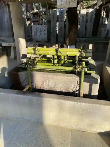 石切劔箭神社の手水舎