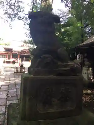 武蔵野八幡宮の狛犬