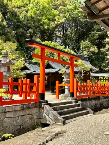 龍田大社の鳥居