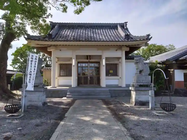神明社・八幡社・天満宮合殿の本殿・本堂