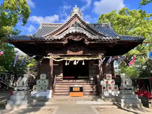福島八幡宮の本殿・本堂